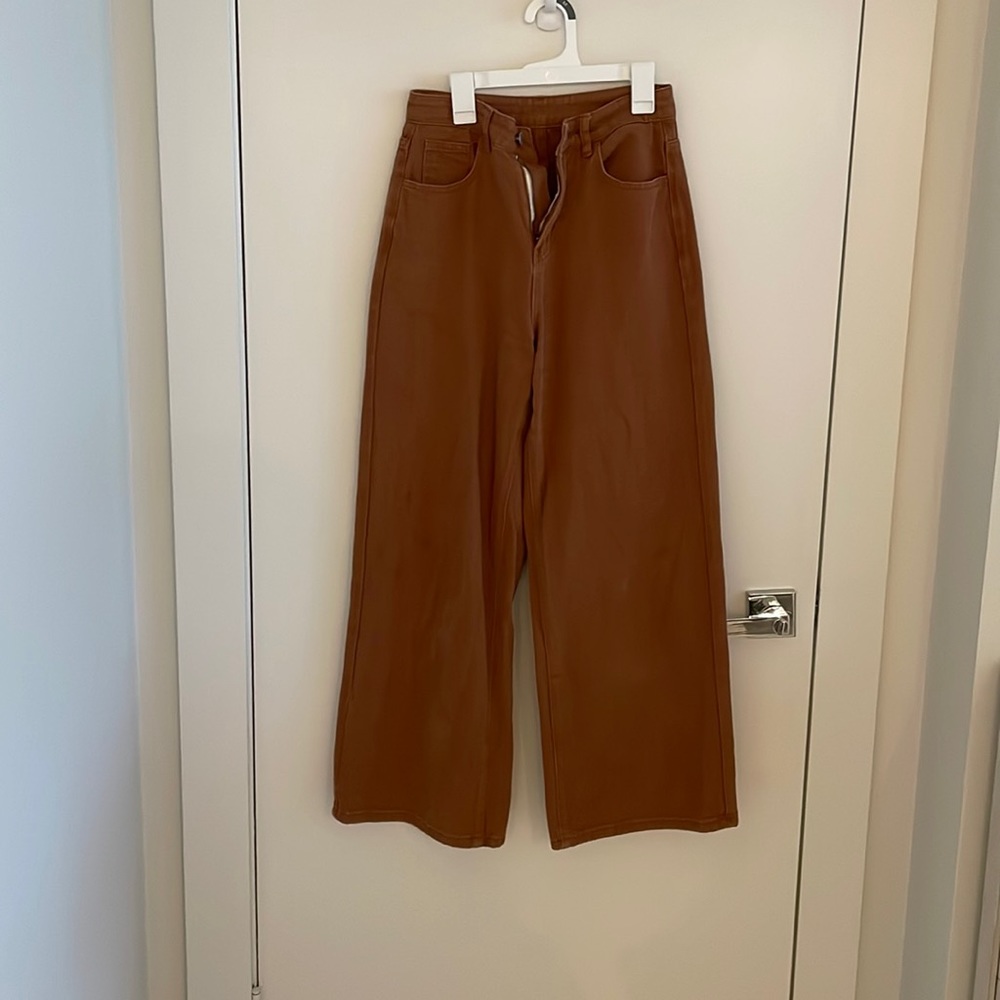 Shein Brown high waisted pants size 25